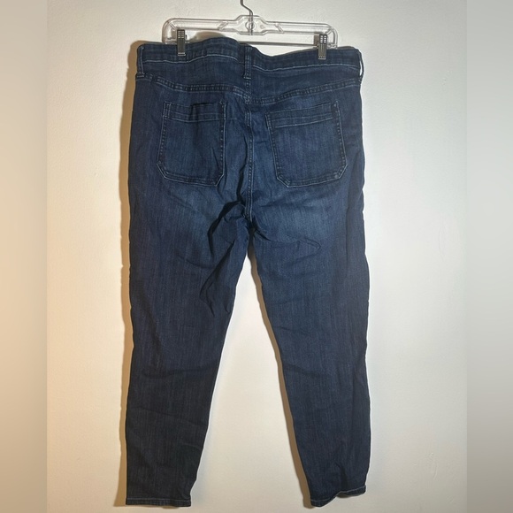 GAP Women's Deep Indigo Ankle Jeggings - Picture 4 of 4